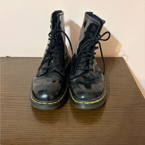 Dr. Martens Black Combat Boots